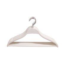 High Quality Clothing Shop Display White Plastic Pajamas Hangers Swivel Durable Non-slip Rack thumbnail-5