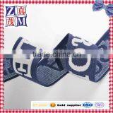 Fashion Customized Brand Name Design Jacquard Elastic Wholesale Webbing Supplier's Choice