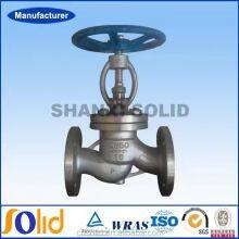 ASTM A216 Wcb Cast Steel Flanged Globe Valve Pn16