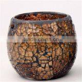 Mosaic Glass Candle Holder Decoration Ball