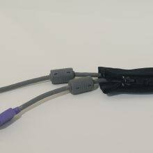 Zipper Textile Sleeving Zipper Design Textile Material Easy Install Reusable Cable Protection
