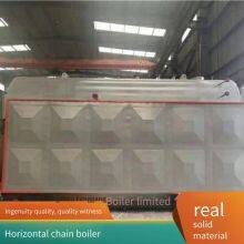 Большой промышленный котел, двухбарабанный котел типа SZL, цепной паровой котел на 20 тонн, горизонтальный угольный котел thumbnail-4