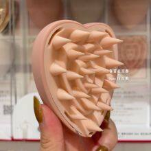 Силиконная расческа для мытья волос и массажа головы thumbnail-4