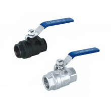 Durable ANSI API 2 Piece Food Grade Stainless Steel 304 316 Ball Valve 1000 WOG Soft Seal Internal Thread Manual Ball Valve thumbnail-1