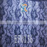 2016 Fujian Fuzhou Grand Slam 3cm Knitted Mesh White Elastic Nylon Spandex Nigerian African Cord Lace thumbnail-4