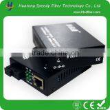 Low price 10/1000M Single Mode Single Fiber media HT-3002-20KM AB for CATV