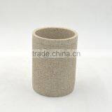 Lattice Pattern Polyresin Sandstone Bathroom Accessories Set thumbnail-3