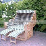 Wicker Roofed Beach Chair thumbnail-1
