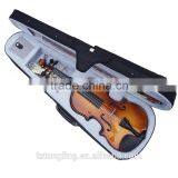 Popular Student Violin With Dark Color Immtation Ebony Accessories Violin 4/4 Quality Choice thumbnail-2