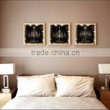 2016 Vintage Style Linen Canvas Print Light Modern Canvas Wall Art Living Room Decoration 3 Pannel Set thumbnail-1
