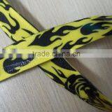 Customized Logo Polyester Nonslip Printed Silicone Elastic Band