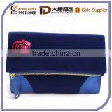 2015 Best Selling Velvet Cosmetic Bag Set Fashion Wholesale High Quality Toiletry Lady Wash Bag thumbnail-1