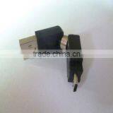 High Quality and Low Price USB AM to MICRO b Rotate 360 Adapter