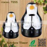 China Supplier ROHS Mechanical Kitchen Penguin Shape Timer