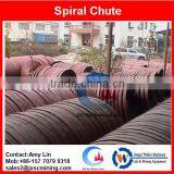 spiral chute concentrator for chrome mining