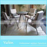 High Quality Glass Round Table and Chair Restaurant Furniture