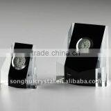 Crystal Glass Gift Mini Clock thumbnail-3