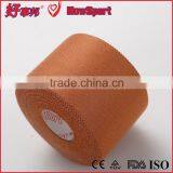 2014 Wholesale Medical Rayon Sports Adhesive Bandage Tan Zinc Oxide Rigid Strapping Types of Medical Tape thumbnail-1