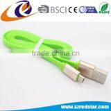 Made in China Data Sync Charger Flat CUSB 2.0 to Micro USB for Samsung
