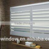 Horizontal Opening Pattern and PVC Material Basswood Plantation Shutters thumbnail-1