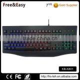 Factory USB Latest Models Rainbow Color Waterproof Gaming Keyboard Supplier's Choice thumbnail-2