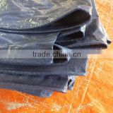 plastic mesh fabric tarp PP sliver/blue triangle plastic rope waterproof anti-aging antioxidant factory directly best sell