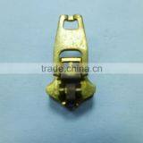 3# Brass Zipper 45YG Brass Slider Auto-lock Zipper Slider Pin-lock Zipper Slider Jeans Zipper Slider thumbnail-1