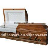 Oak Veneer Casket thumbnail-1