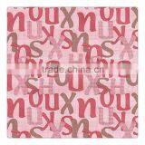 Letter Design Hot Stamping Foil For Semi PU Leather