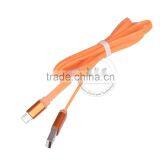 Colorful Soft TPE Transparent Flat Micro USB Cable for Mobilephone/tablet PC thumbnail-3