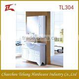 Bathroom Furniture with Mirrorvand Shelf Curved Basin Saving Space Modern Bathroom Cabinet