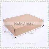 Custom Brown Kraft Mailer Delivery Express Corrugated Paper Boxes Packaging for Free Sample