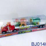 Cheap Toy for Kids Plastic Tow Truck With 2 Dinosaurs