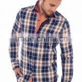 Beautiful Long Sleeve Casual Mens Big Check Shirts