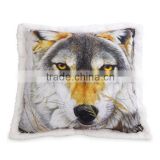 Polyester photo real animal print cushions and pillows