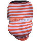 2016 New Fashion Luxurious Soft Breathable Security Orange Cotton Baby Canopy Blanket thumbnail-1