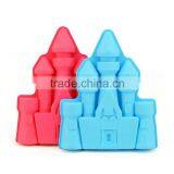 Non-toxic New Style Promotion Custom Castle Shape Silicone Ice Cube Tray thumbnail-4