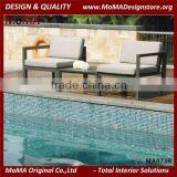 MA073R Modern Design Outdoor Aluminum Pool Furniture Good Qquality Aluminium Sofa Set thumbnail-2