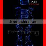 Wireless DMX512 Indian Fiber Optic Tron Dance Wear