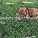 Heavy Duty Dog Kennel , Outdoor Chain Link Dog Fence , Wire Mesh Dog Runs