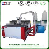 1218 China Cheap 220V Single Phase Advertising Wood CNC Router Carving Machine With Vacuum Table Dust Collector DSP Control