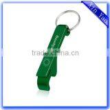 Hot Sale Laser Engraved Logo Cheap Aluminium Bottle Opener Keychain