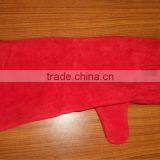 SIMPLE RED WELDING GLOVES thumbnail-1