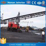Sand Gravel Mobile Belt Conveyor With Hopper Made by Henan Joinrise thumbnail-3