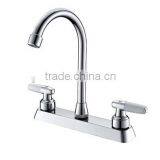 Plastic Cheap Dual Handle Kitchen Faucet D309 thumbnail-1