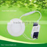 Super Slim Round 2835smd 85LM per Watt Flat 18w Round Led Panel Light
