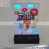 LED A6 Acrylic Beautiful EL Flashing Menu