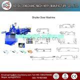 Galvanized Metal Colored Steel Hydraulic Door Panels Roll Shutter Roll Forming Machine