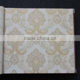 2014 New Italian Design Pvc Deep Embossed Mona Lisa K58101 Italian Style Waterproof Sounproof thumbnail-2