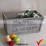 Distressed Handmade Box Design Large Wooden Planter Pots